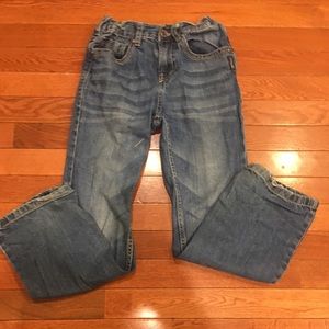 Youth Boys Silver Jeans Size 8
